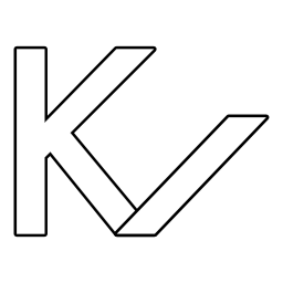K-Visual logo